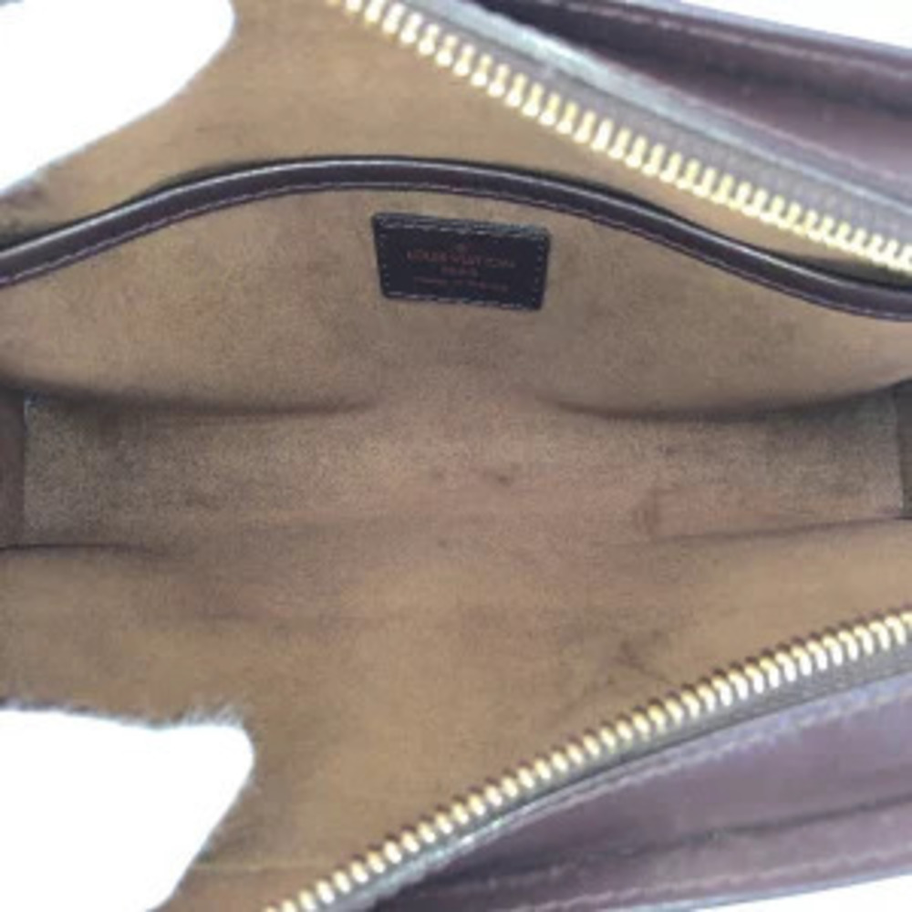 Louis Vuitton Damier Ebene Brown Saint brown clutch bag leather - Picture 8 of 9